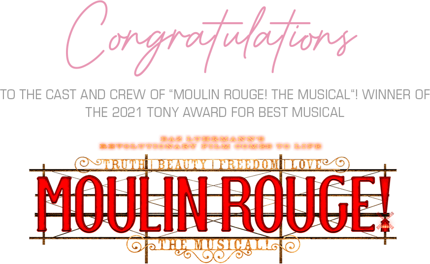 Moulin rouge congrats